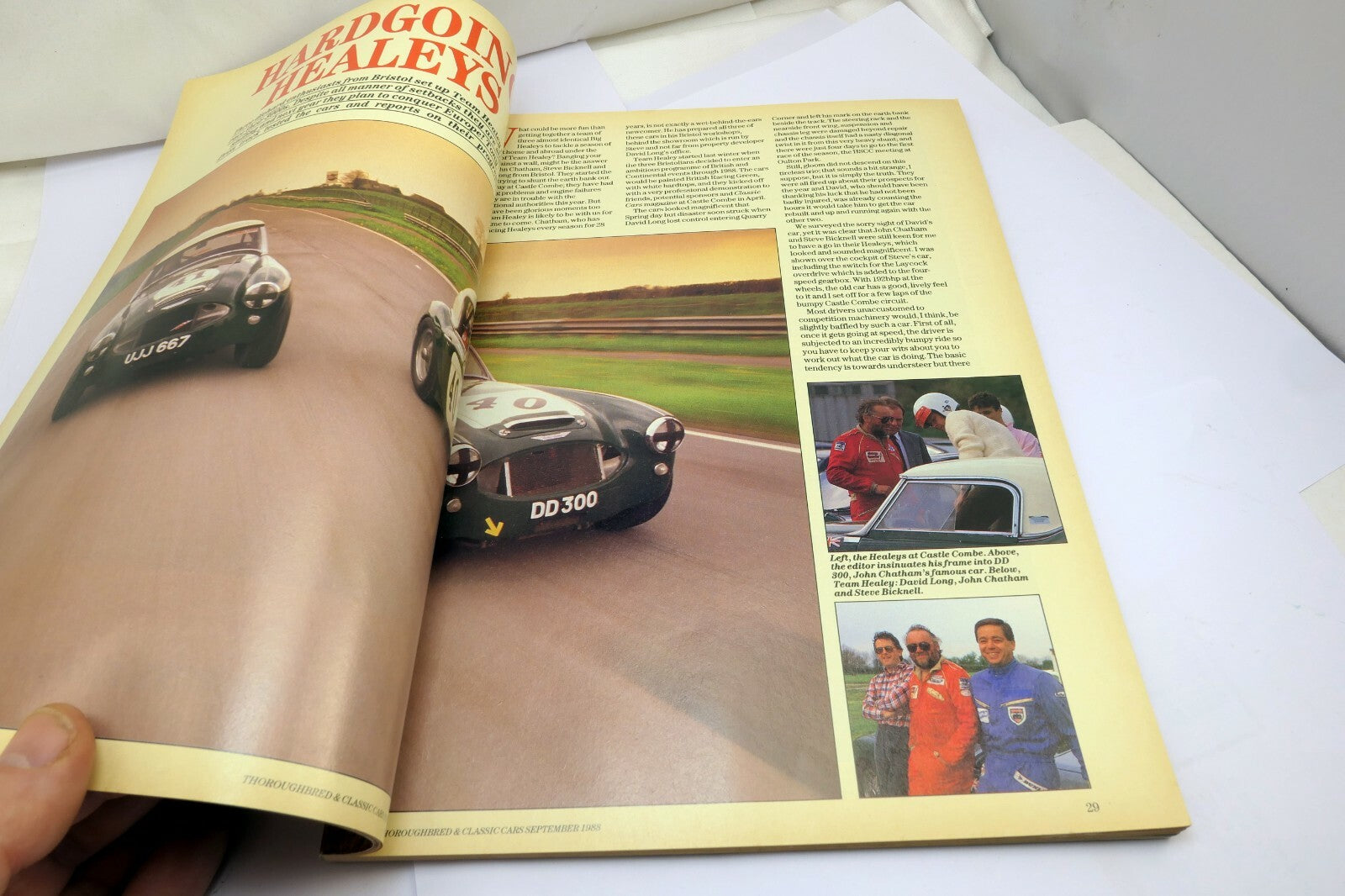 Thoroughbred Classic Cars Magazine September 1988 Team Healey Lives! Bentley