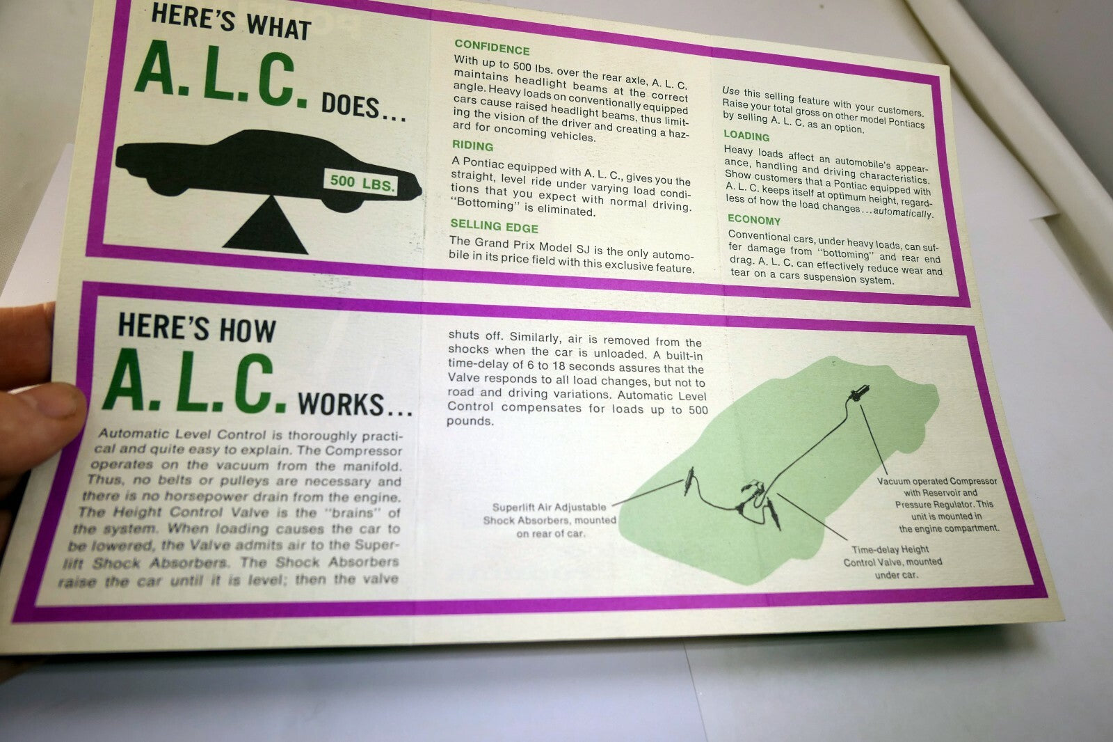 Delco Products ALC Pontiac  magazine  clippings Advertisement Ad
