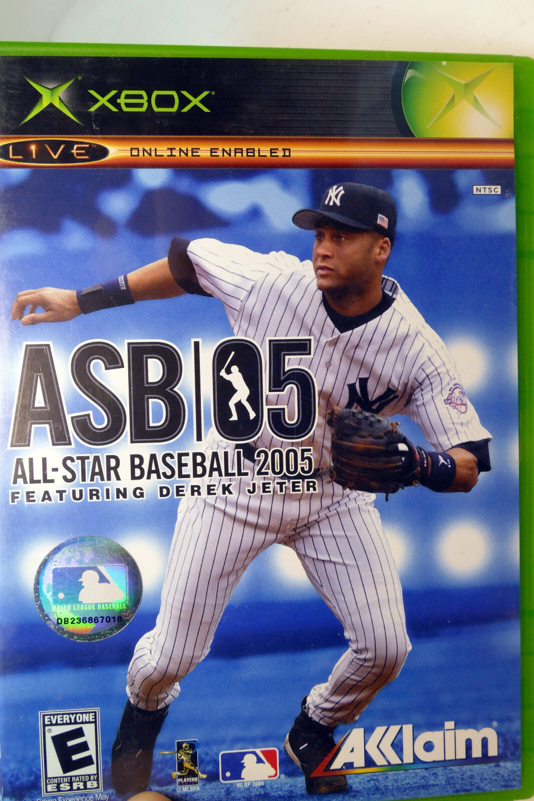 Mvp baseball 2005 (microsoft xbox, 2005) w/guide