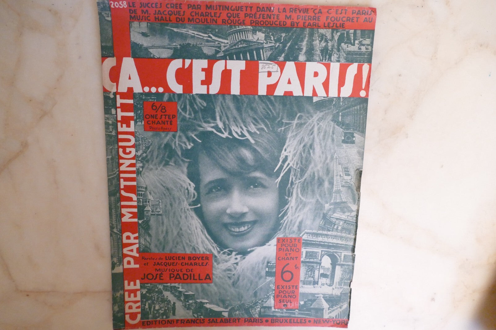 Ca... C'Est Paris 1927, Jose Padilla, Lucien Boyer and Jacques-Charles