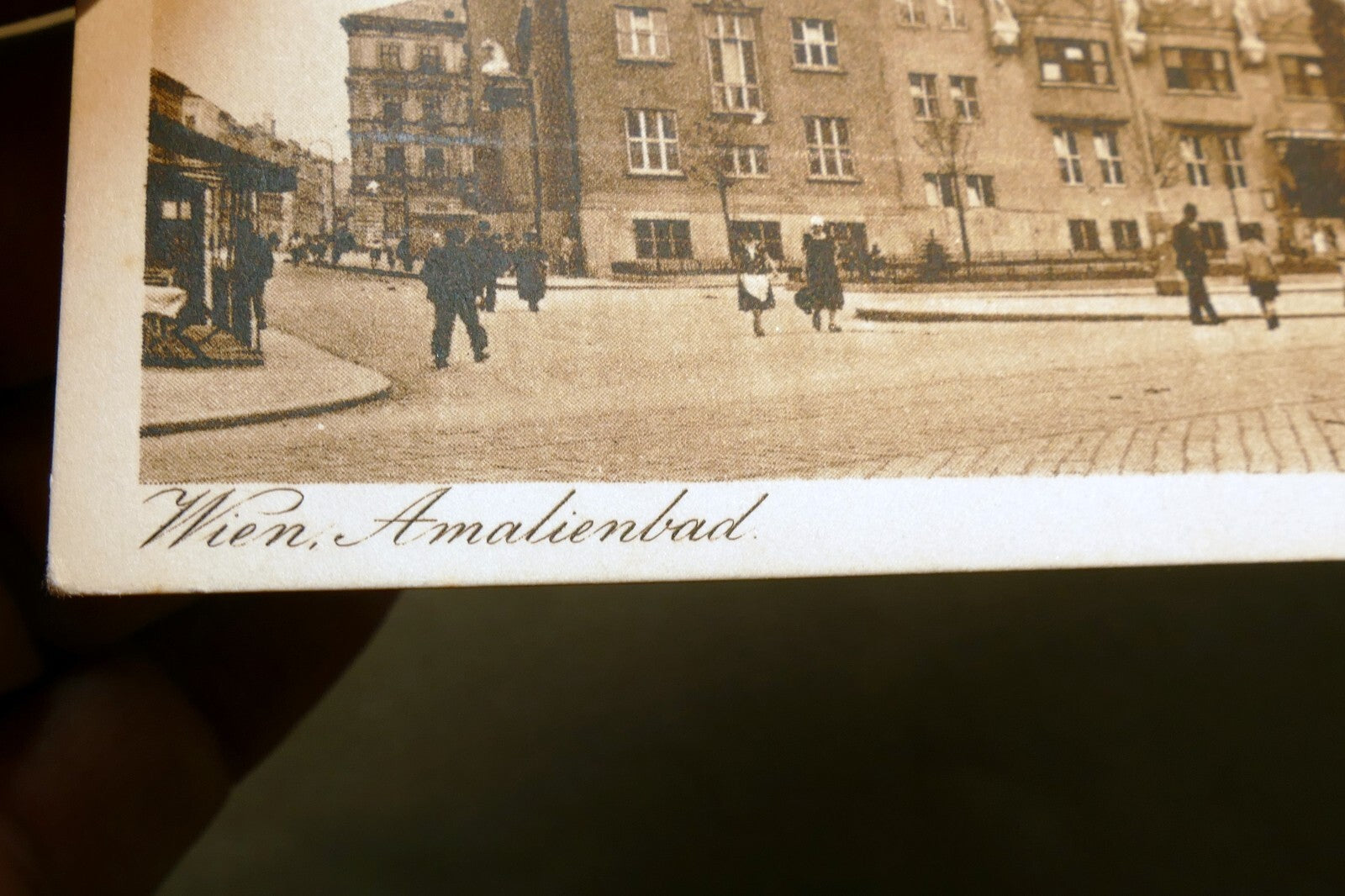 Vienna Amalienbad  postcard Austria 1930's  - unposted