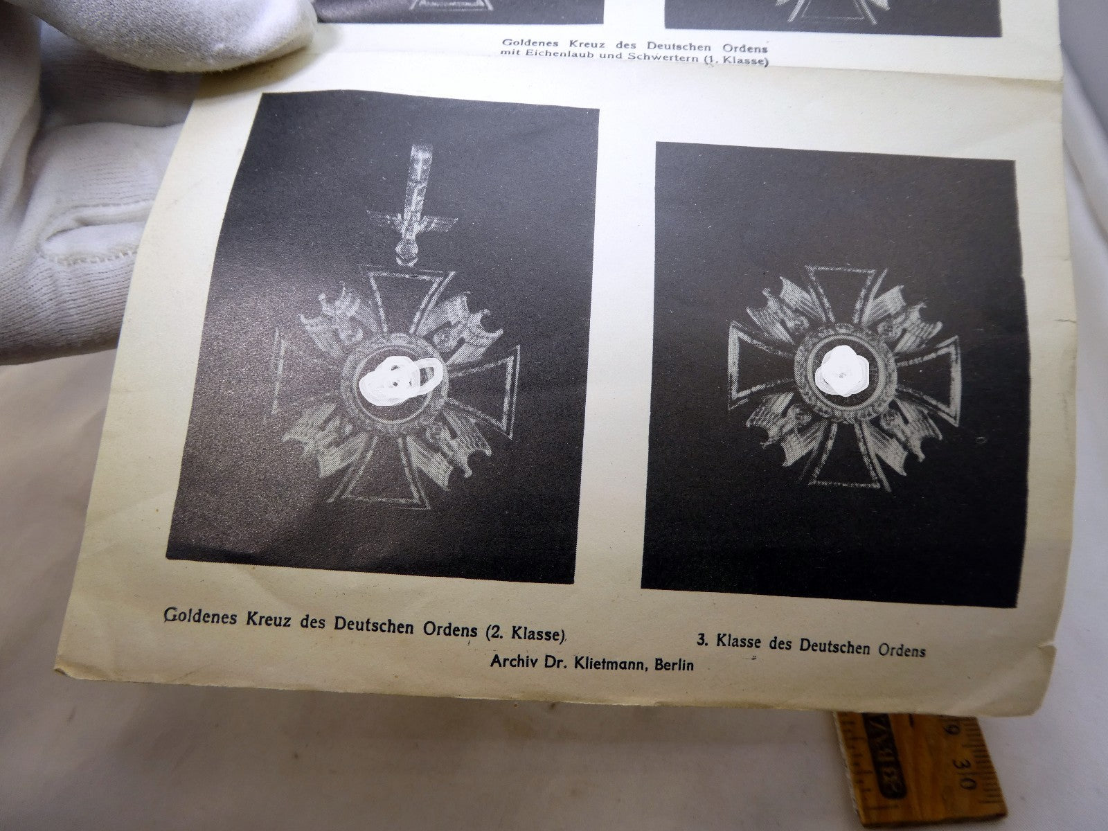 6X8" picture of German Golden Cross military insignia  7120029