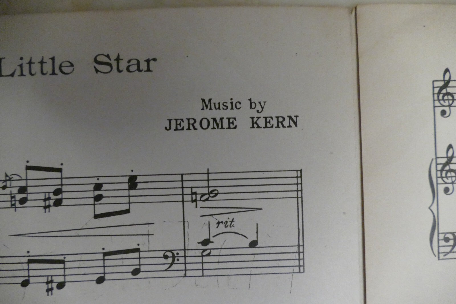 I've Told Ev'ry Little Star 1932 by Jerome Kern from "Music In The Air" musical