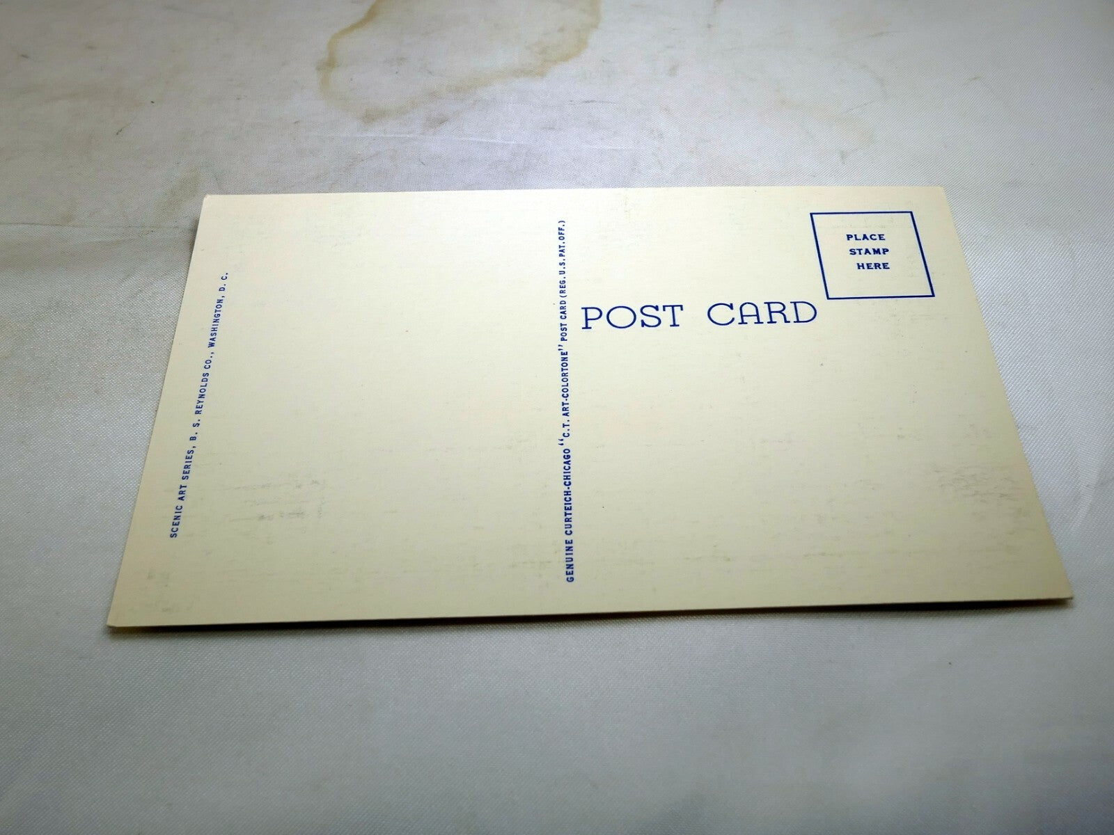 Post Card House Office Building Washington DC Linen 1940's US Capitol 161