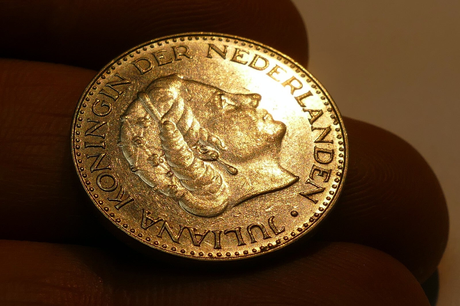 Coin Netherlands 1 G Nederland 1967  Juliana Koningin Der Nederlanden
