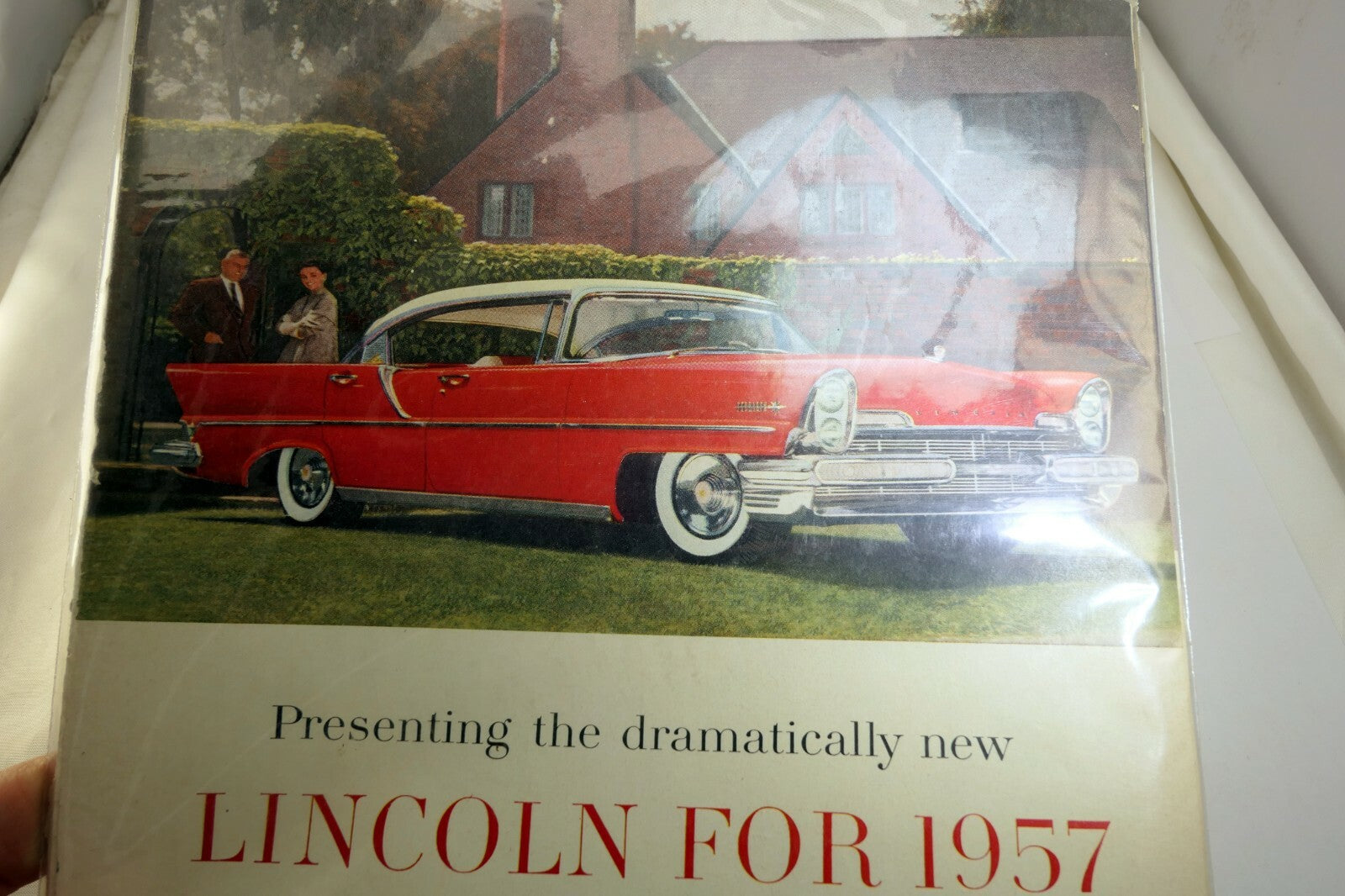 Lincoln 1957 Magazine clippings advertisement Ad "Finest in the fine car field"