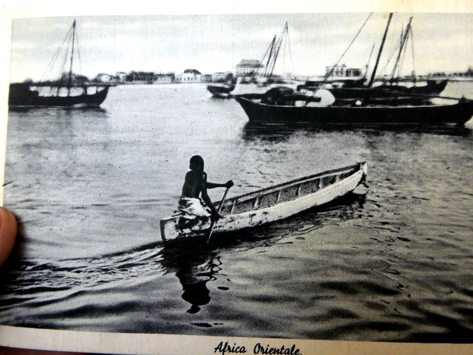 Postcard cartolina postale africa orientale unused unposted 1900's