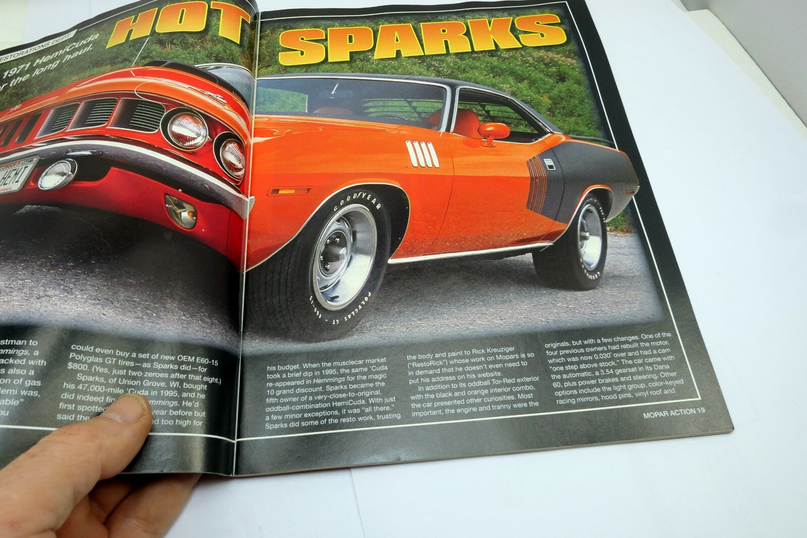 Mopar Action Car Magazine April 2008 New Cuda '09 Challenger HEMI RAM NST