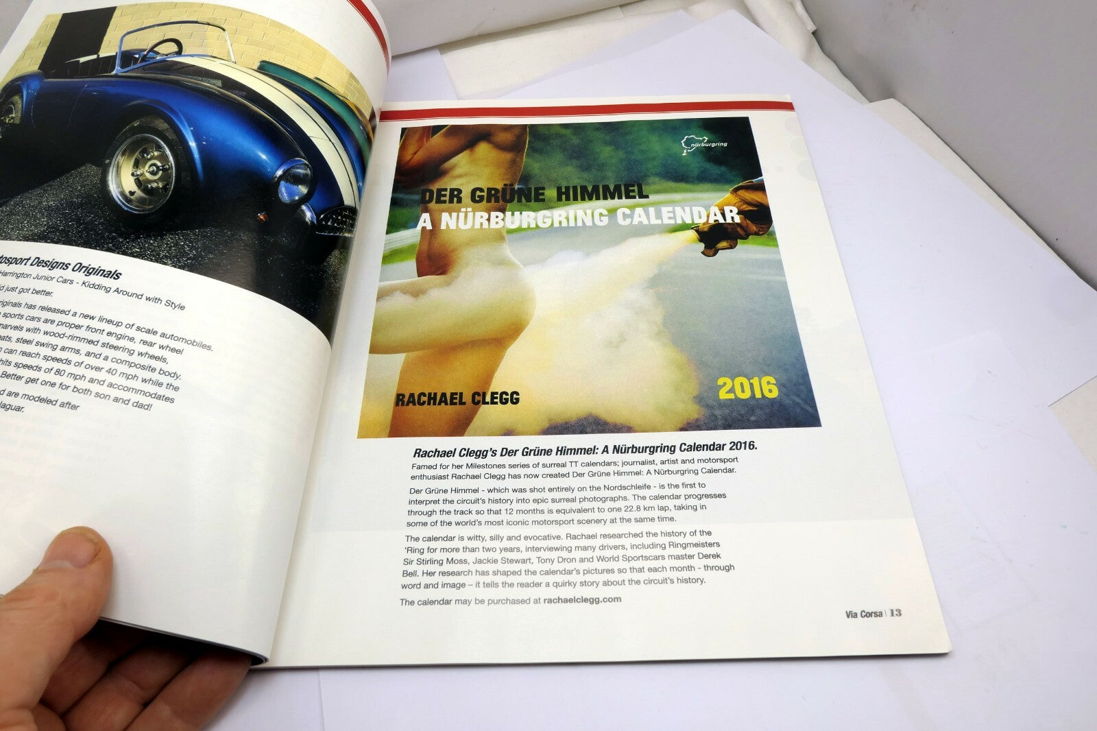 Via Corsa Car Traveler Magazine winter 2016 Issue #2 Route 66 Ferrari tour