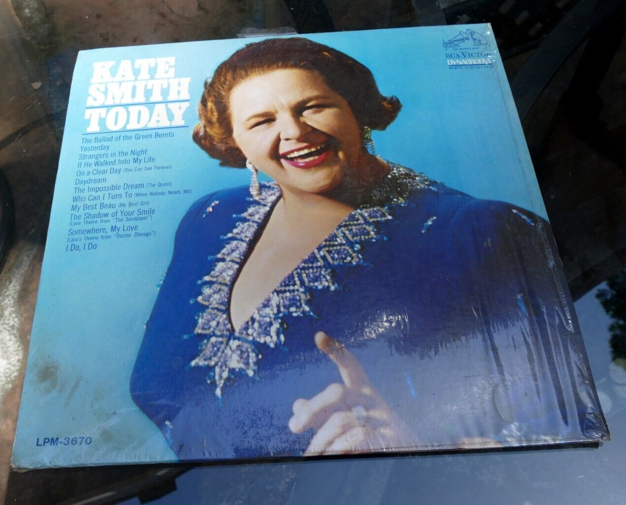 Kate smith today rca lsp 3670 record album vinyl lp rca 1966