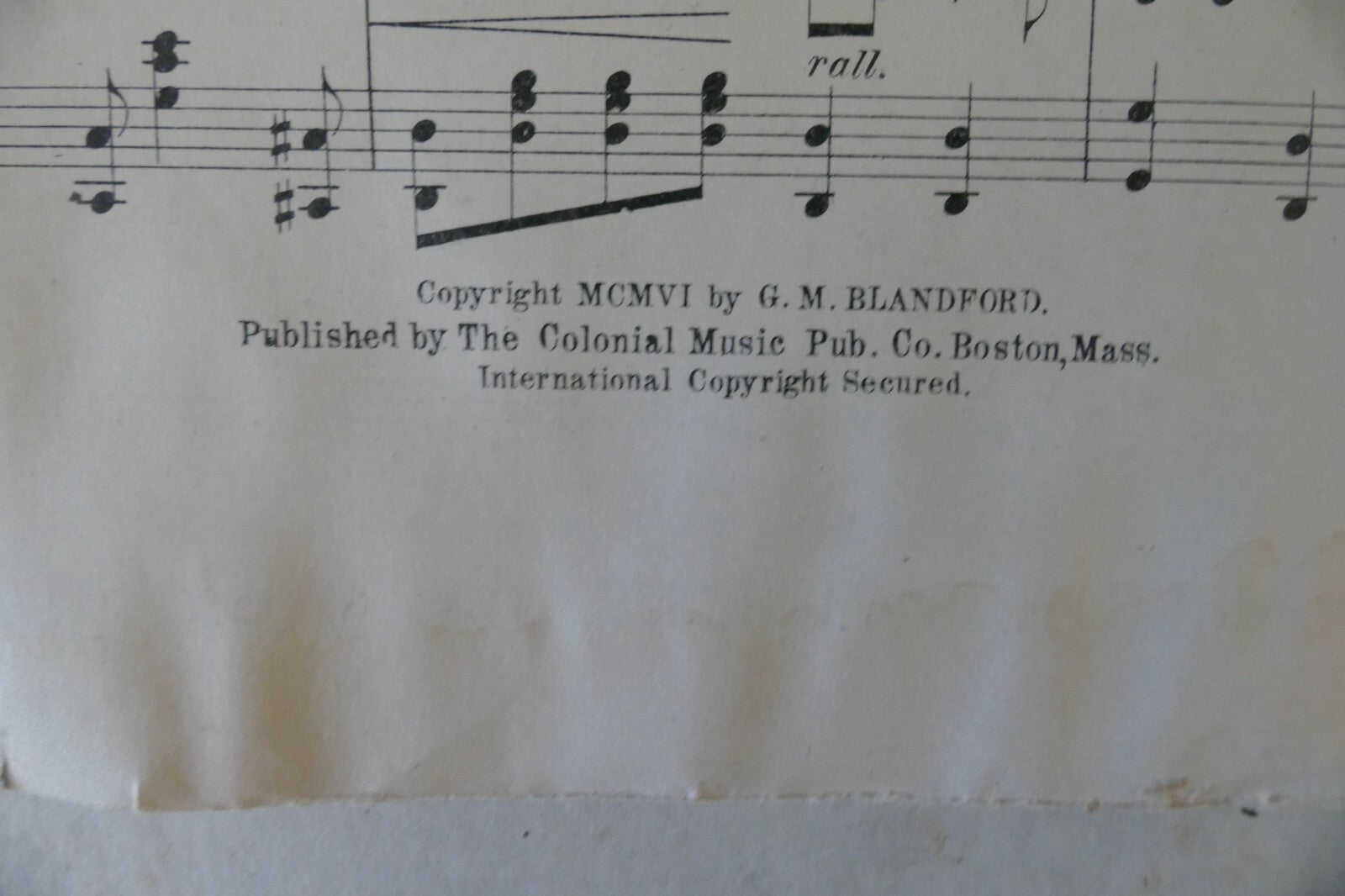 The Same Bright Star That Shines For You Will Ever Shine For Me 1906, C Wheelock