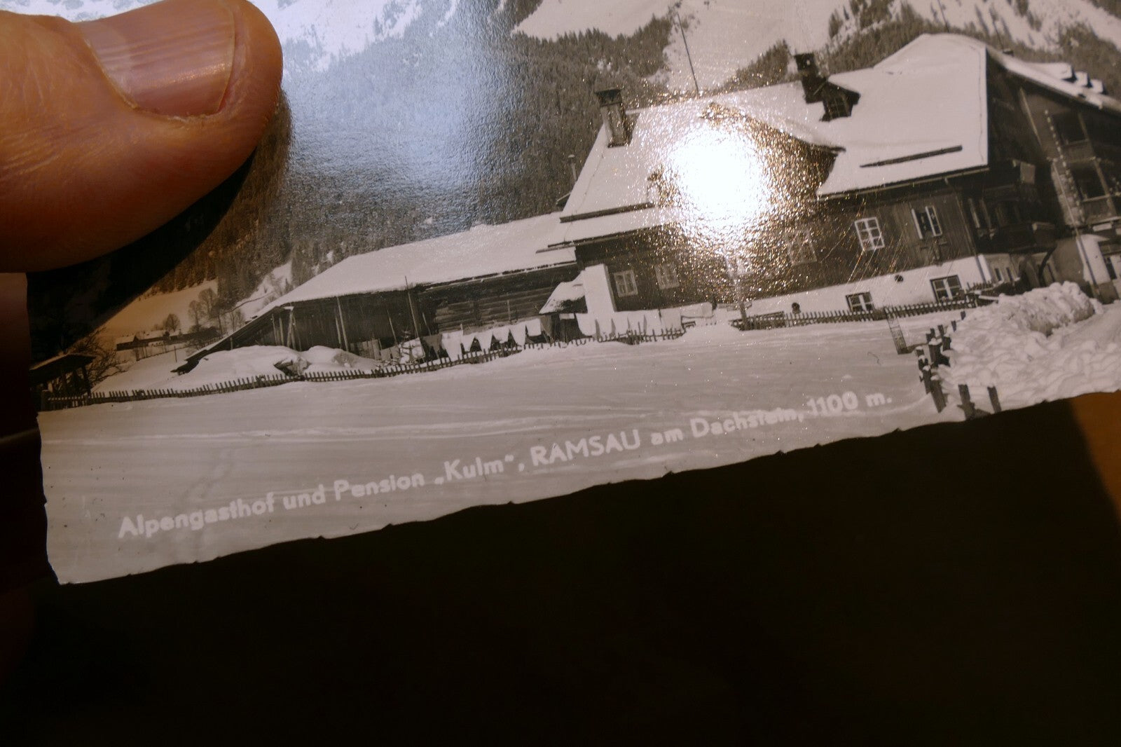 Ramsau am Dachstein Austria postcard 1940's  - unposted