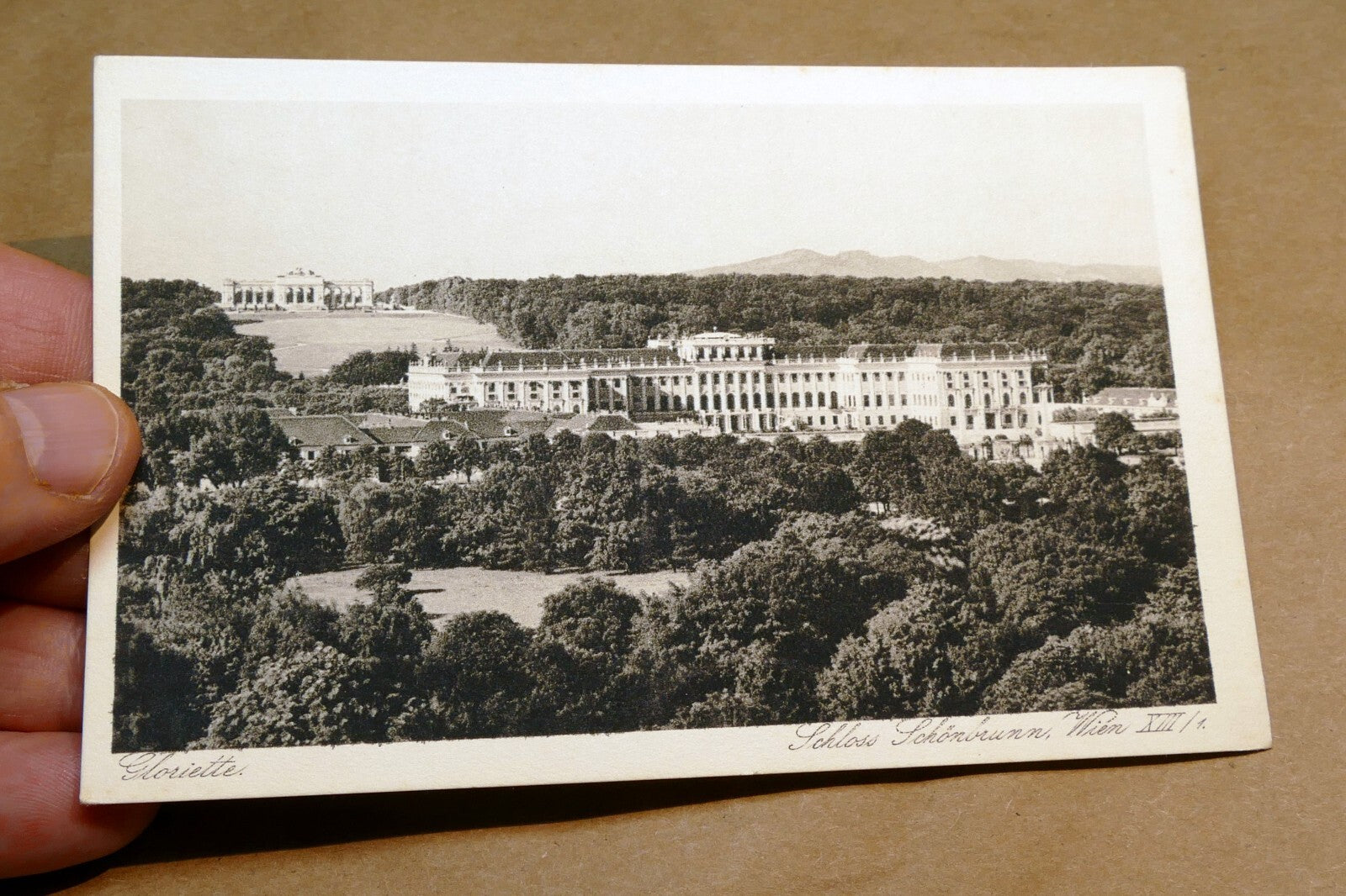 Vienna Wien Schönbrunn 1928 postcard Austria - unposted