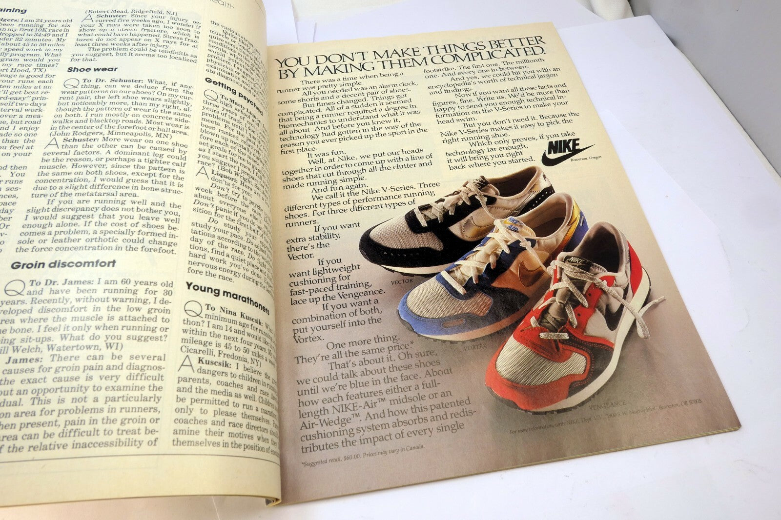 Runner Magazine May 1985 Fit for Life how to run as you get Older