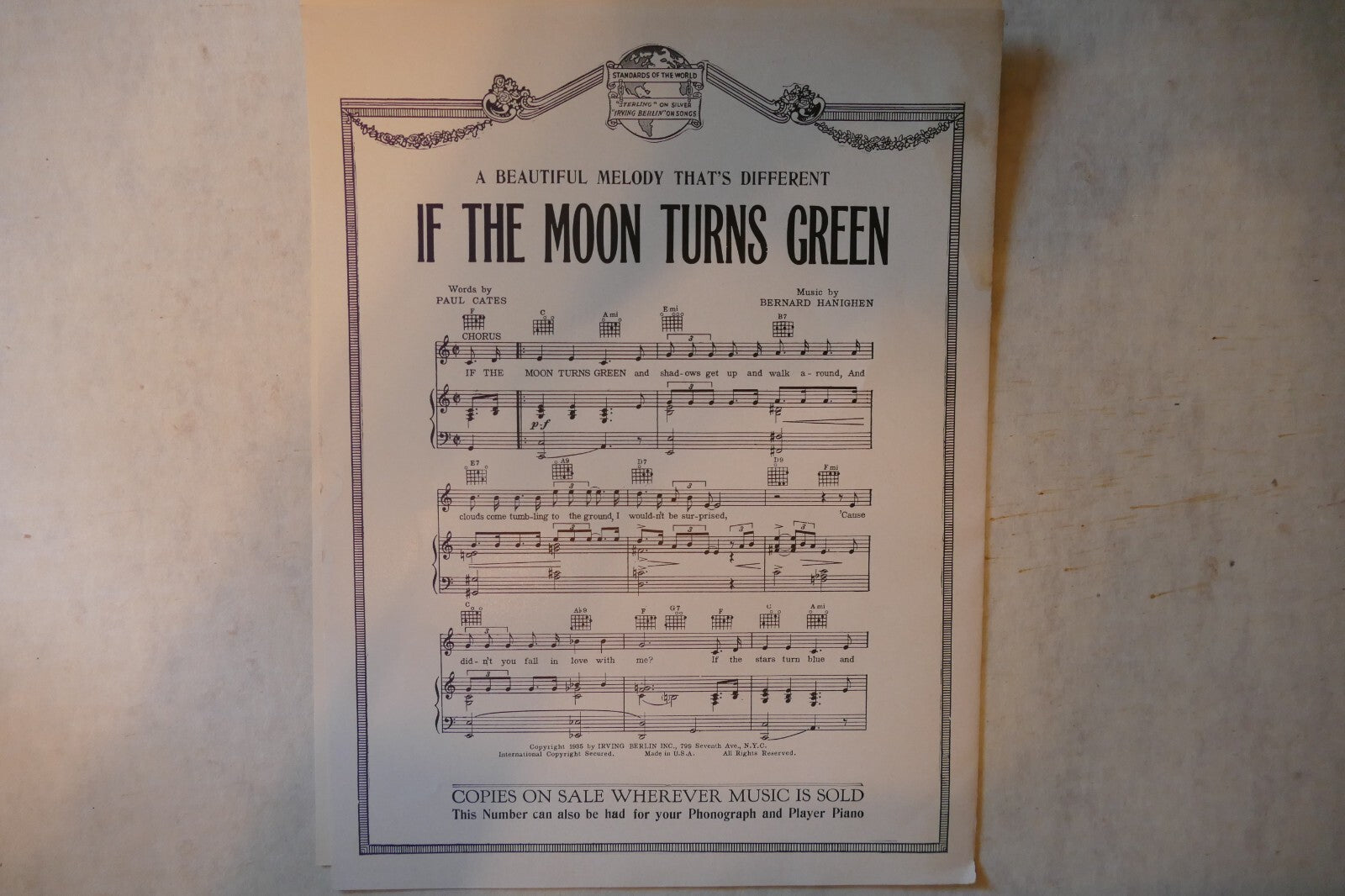 Don't Be Afraid To Tell Your Mother, 1935, "Pinky" Tomlin, Coy Poe, Jimmie Grier