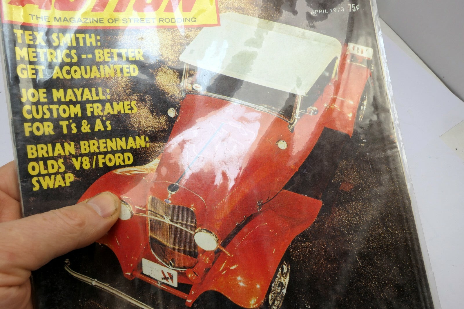 ROD Action Magazine April 1973 1932 Ford Buyer's Guide Accessories History Build