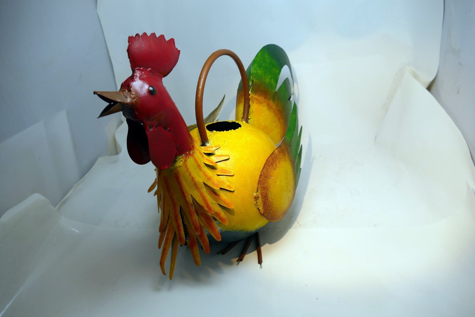 Metal Rooster Garden Statues & Sculptures Garden Courtyard Decor California USA