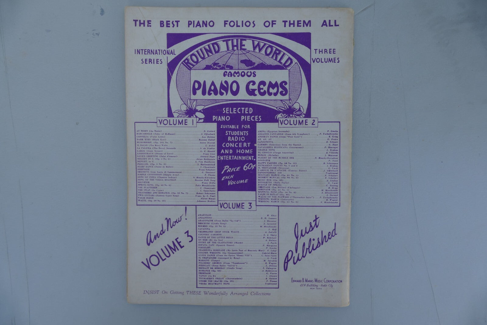 Memories of Johann Strauss, by Johann Strauss, Edwards B. Marks Music Co.