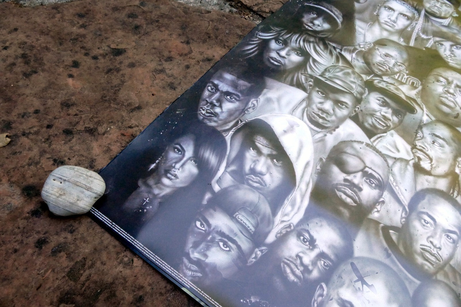 24X36 POSTER WALL ART HIPHOP R AP LEGENDS COOL ARTISTS RAPPER RECORDS MUSIC HOOD