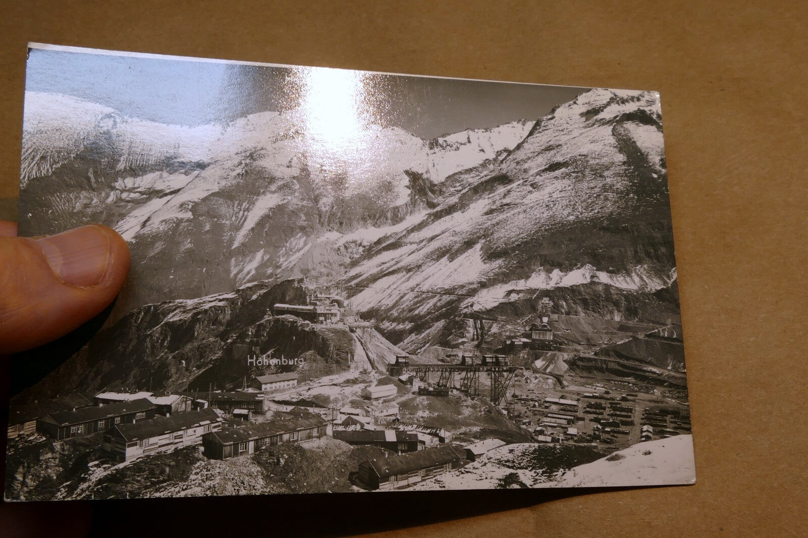 Hoher Tenn Alps  Austria postcard 1940's  - unposted