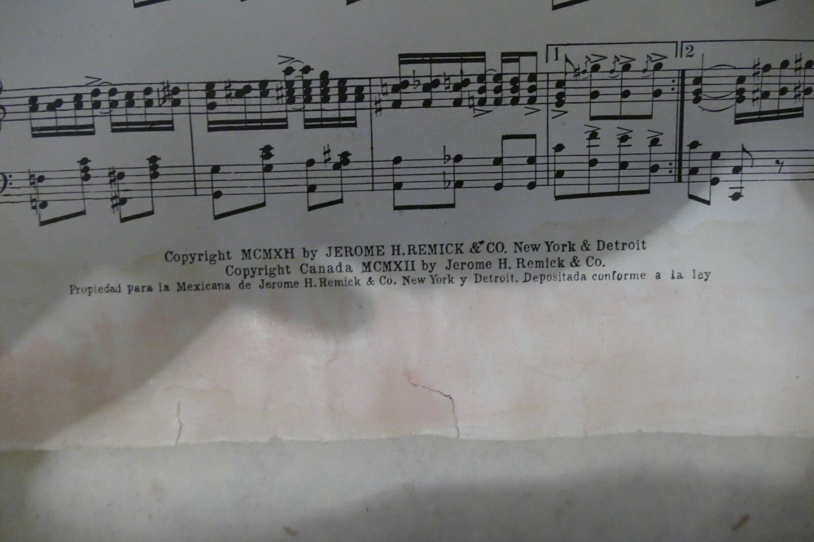 Rig-A-Jig Rag, 1912, by Nat D. Ayer, Jerome H. Remick & Co.