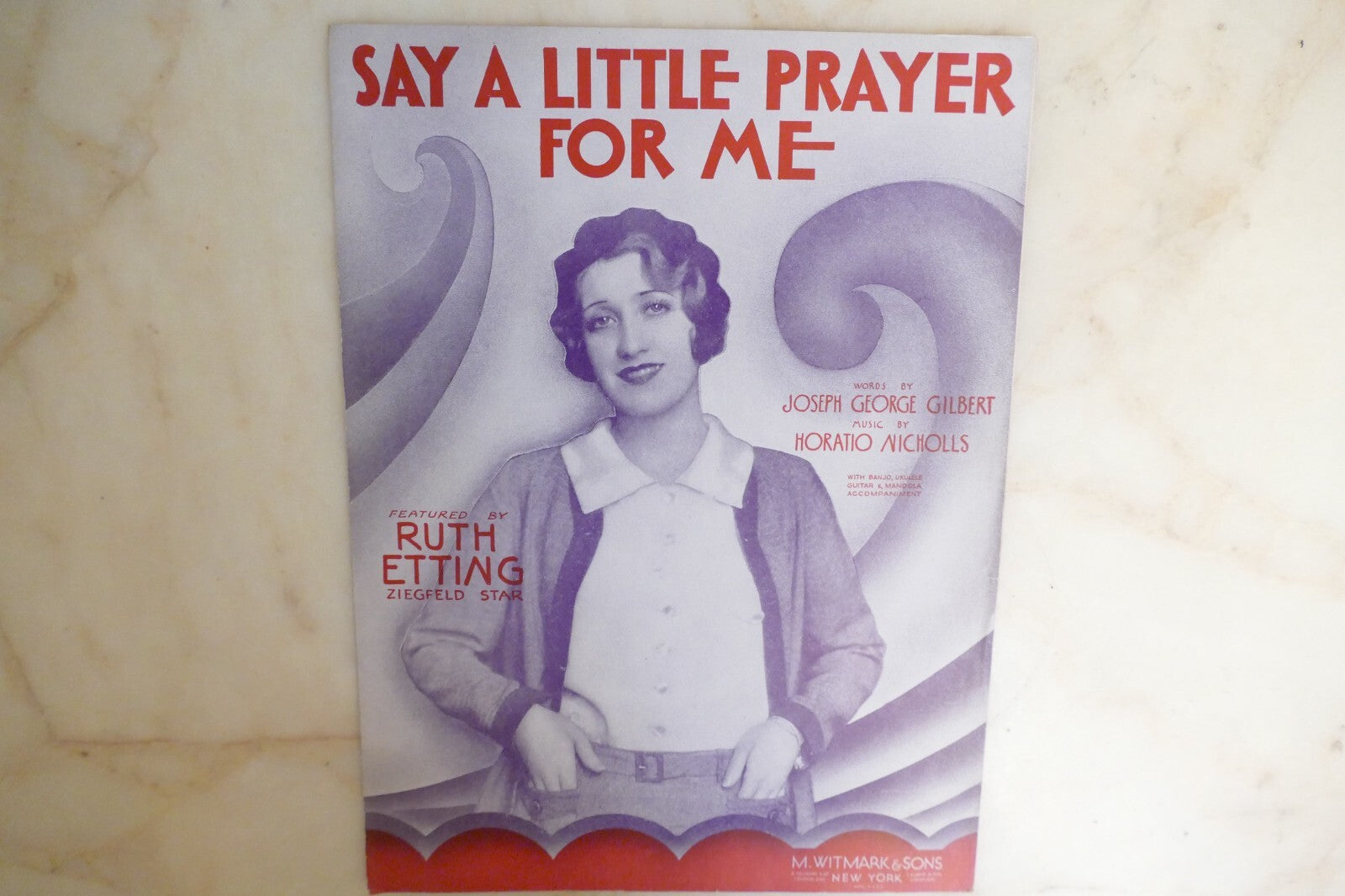 Say A Little Prayer For Me 1930 by Horatio Nichols and Joseph George Gilbert
