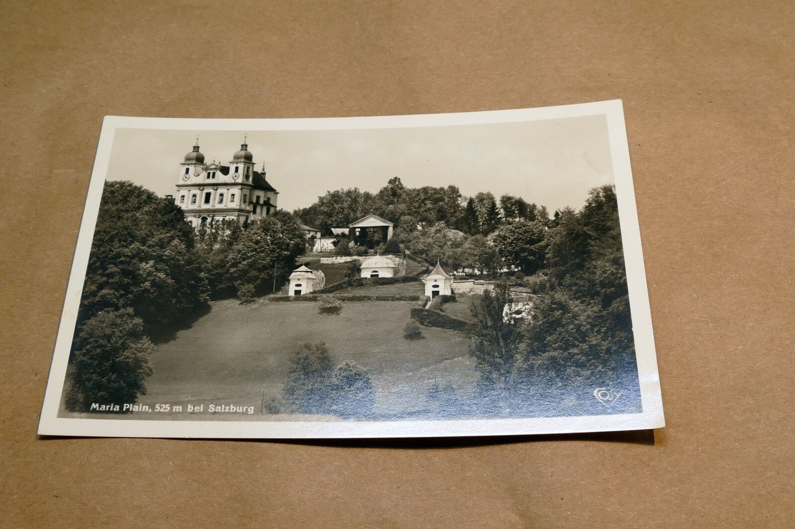 Maria Plain Salzburg Alps Austria postcard 1940's  - unposted