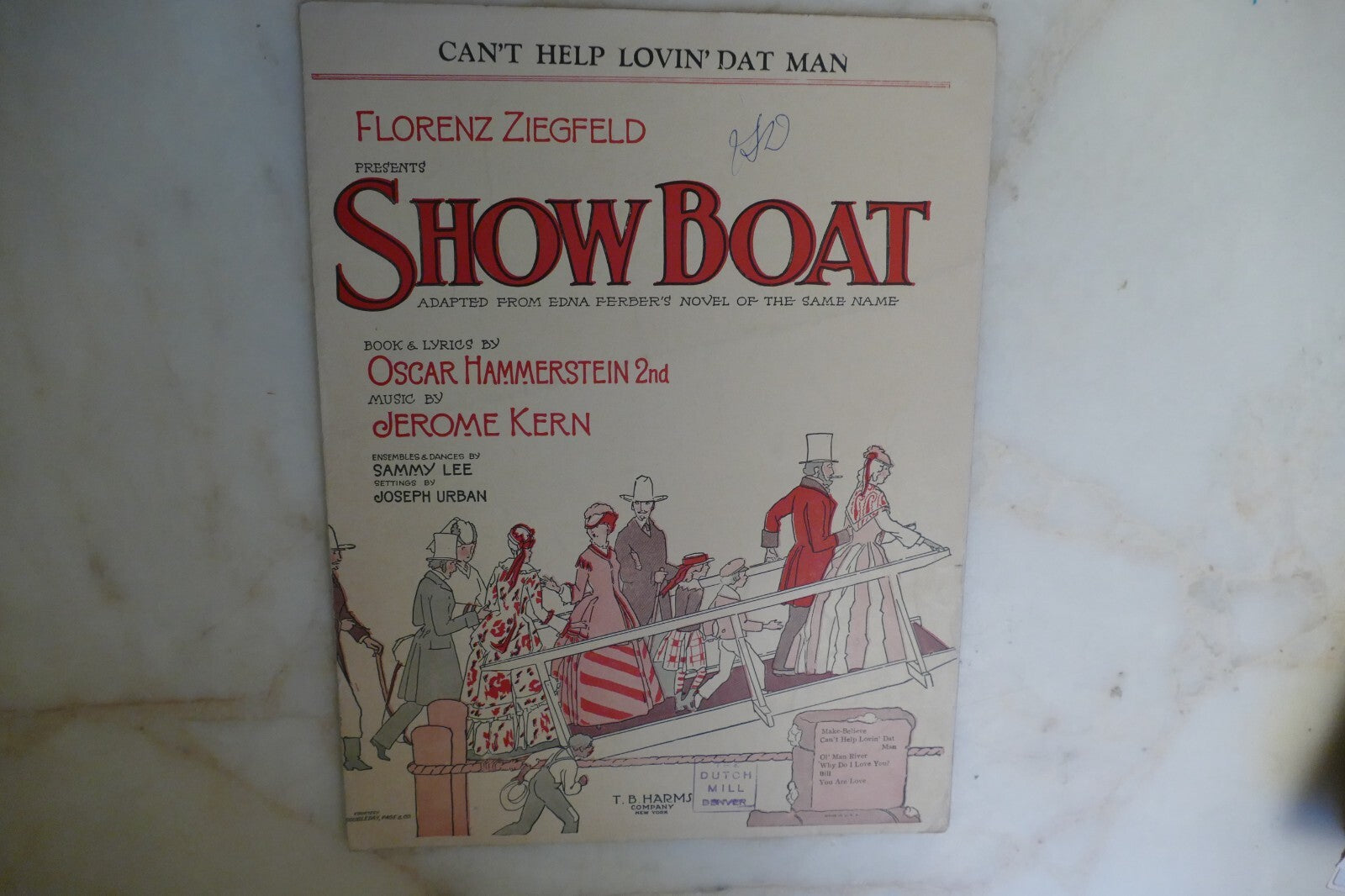 Can't Help Lovin' Dat Man 1927 by Jerome Kern from "Show Boat" musical