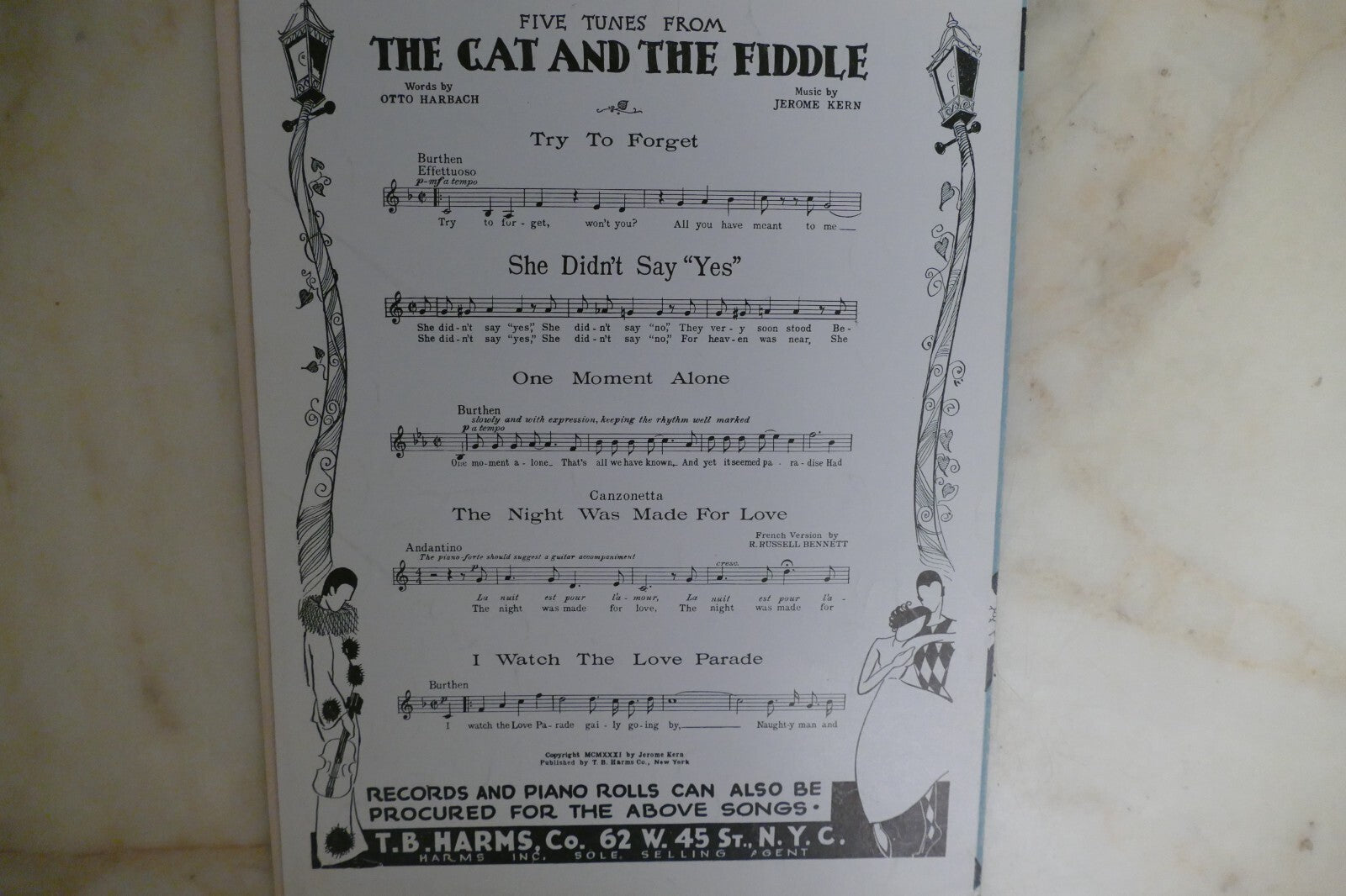 And Love Was Born 1932 by Jerome Kern from "Music In The Air" musical