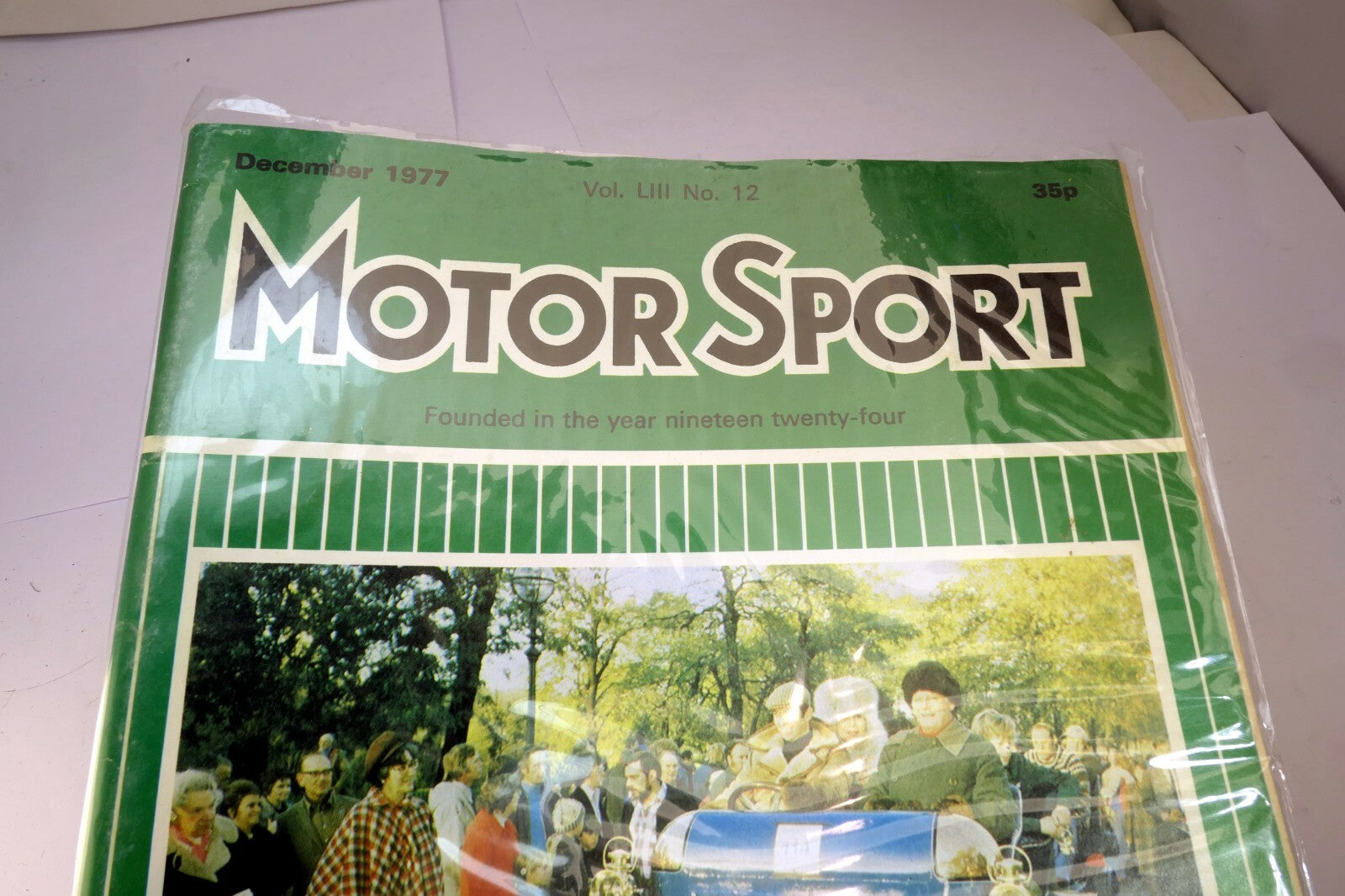 Motor Sport Magazine December 1977