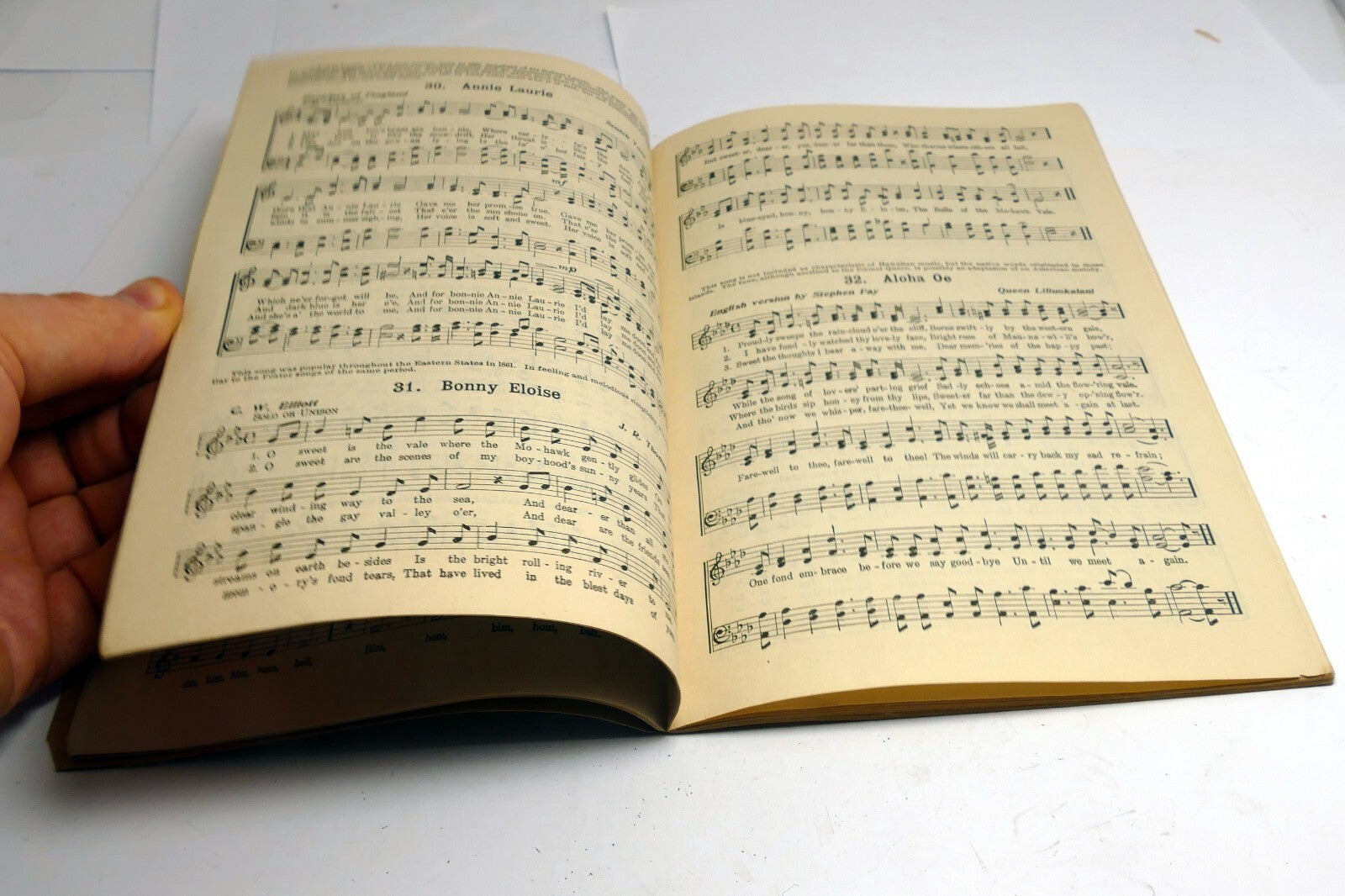 Antique "I Hear America Singing" Twice 55 Community Songs 1919 Music sheet book