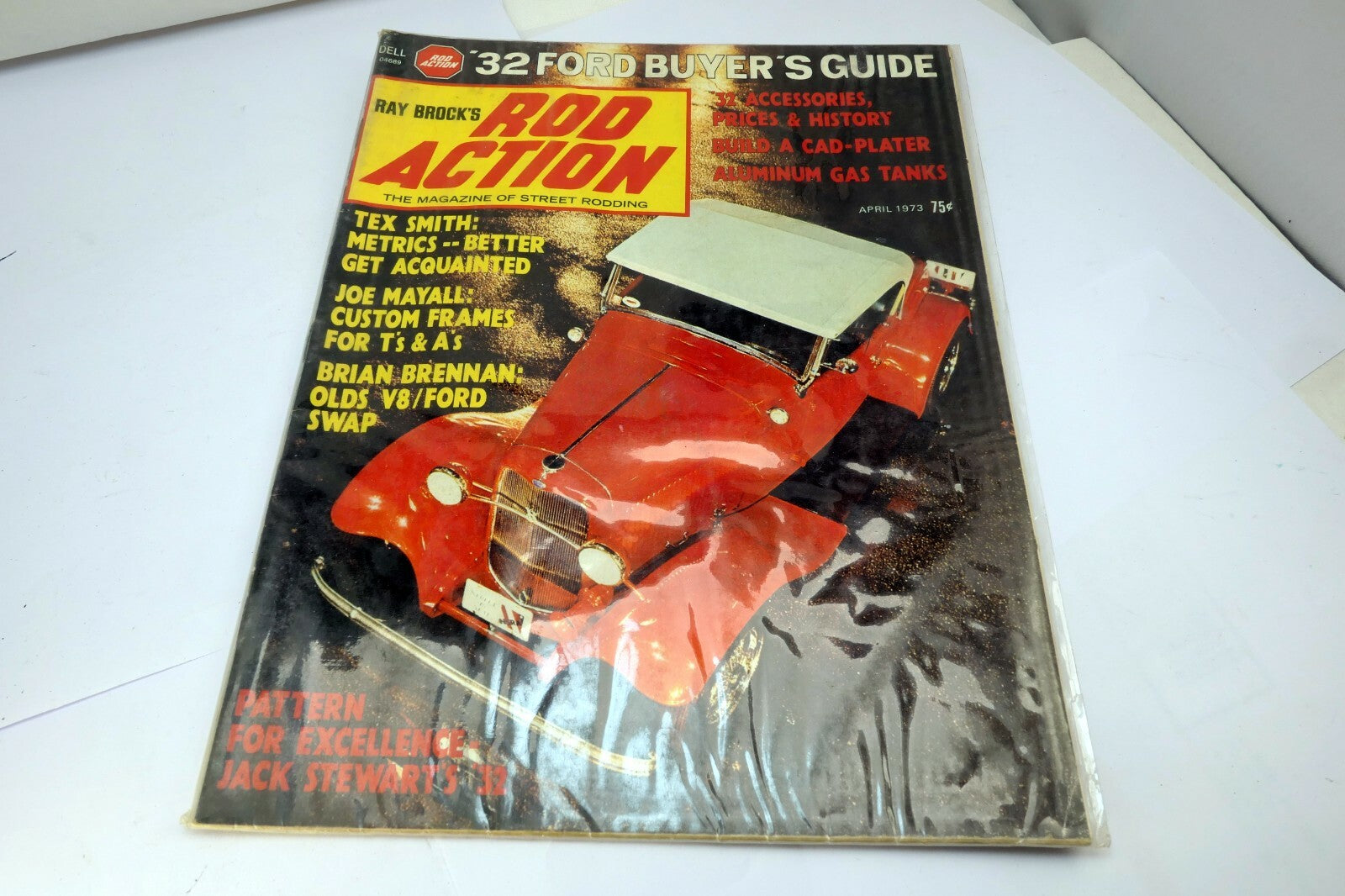 ROD Action Magazine April 1973 1932 Ford Buyer's Guide Accessories History Build