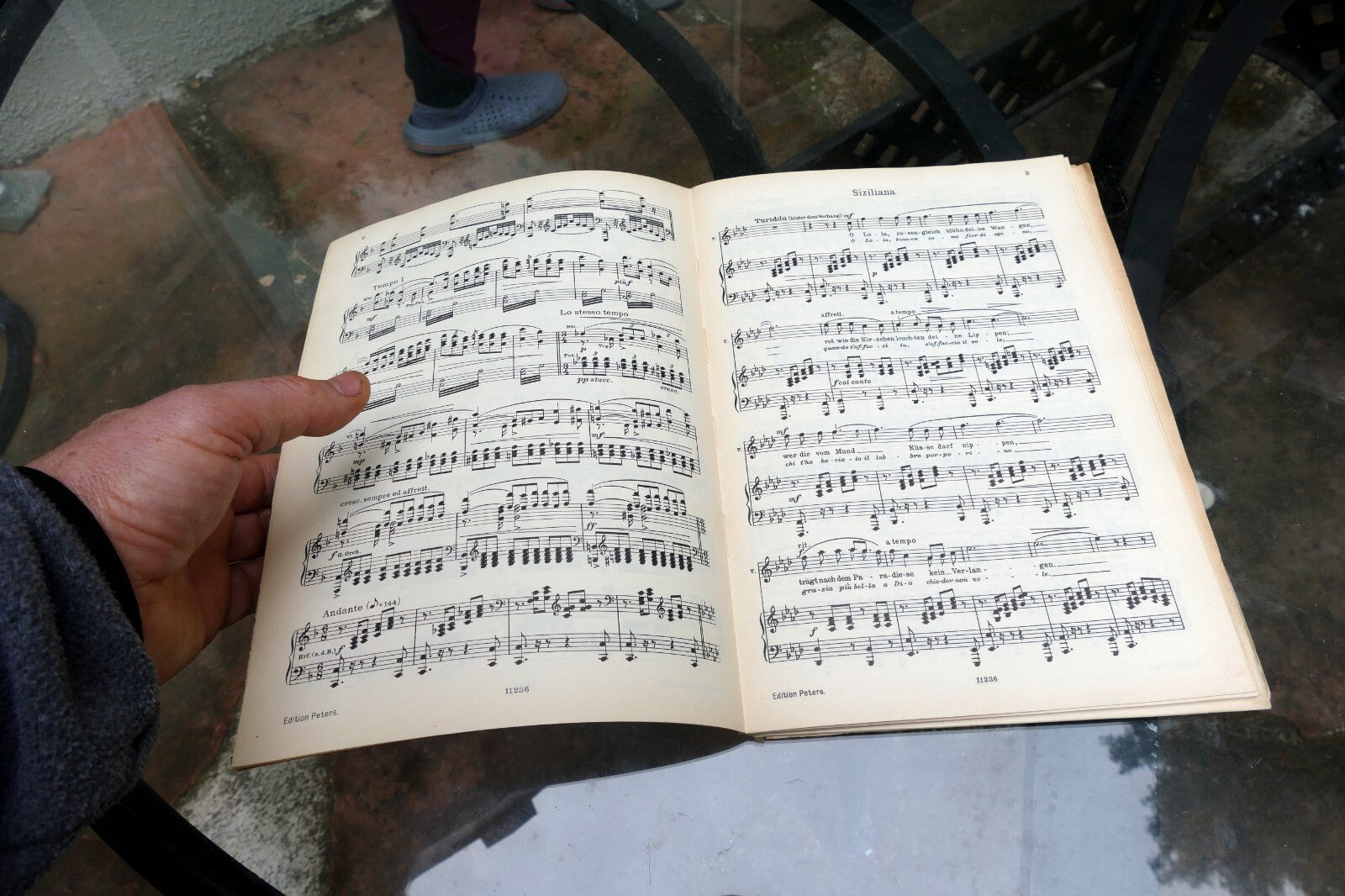 CAVALLERIA RUSTICANA Oper Musik Von MASCAGNI 1945 Berlin-Leipzig sheet music