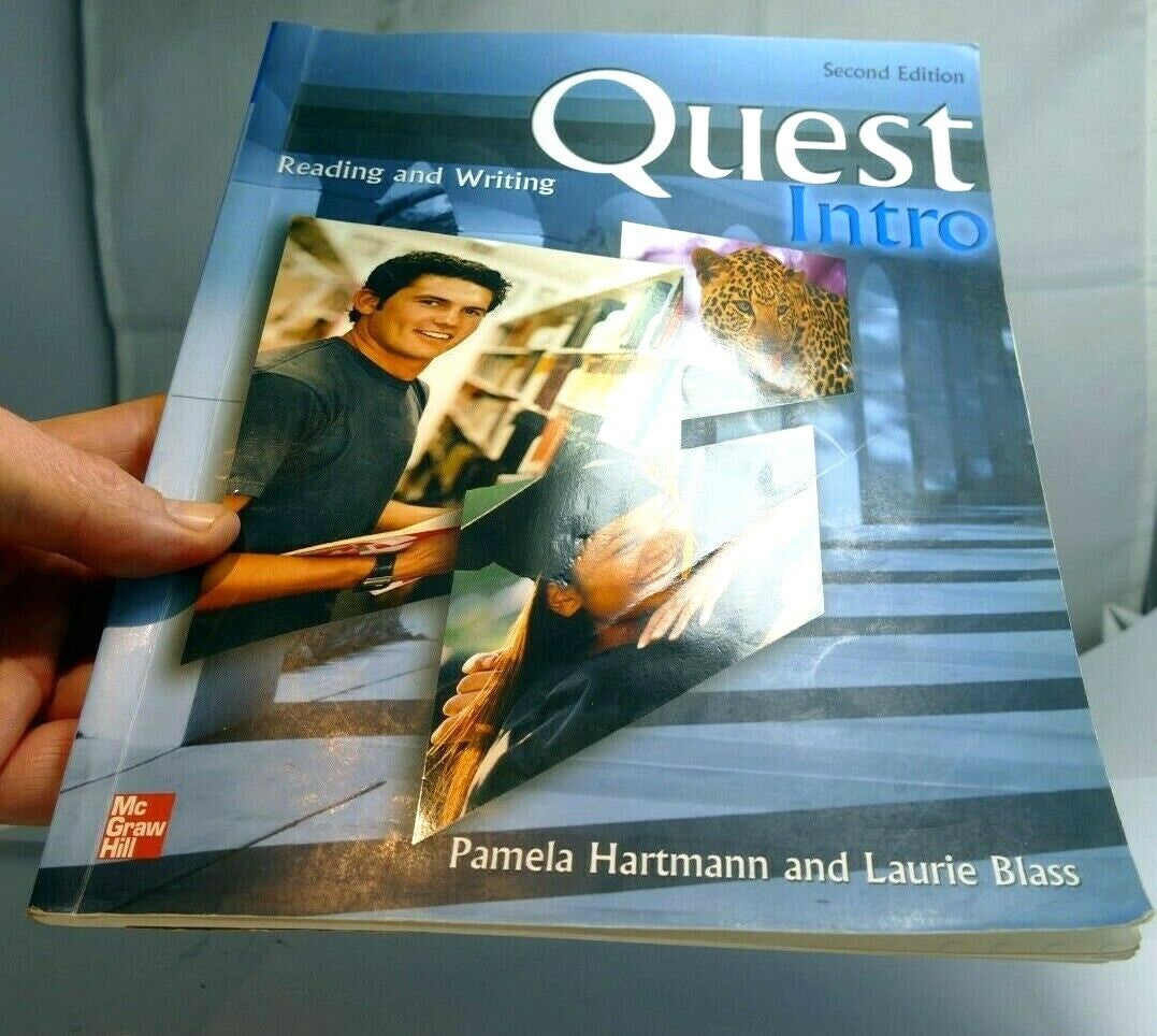Quest intro reading and writing by laurie blass pamela hartmann paperback