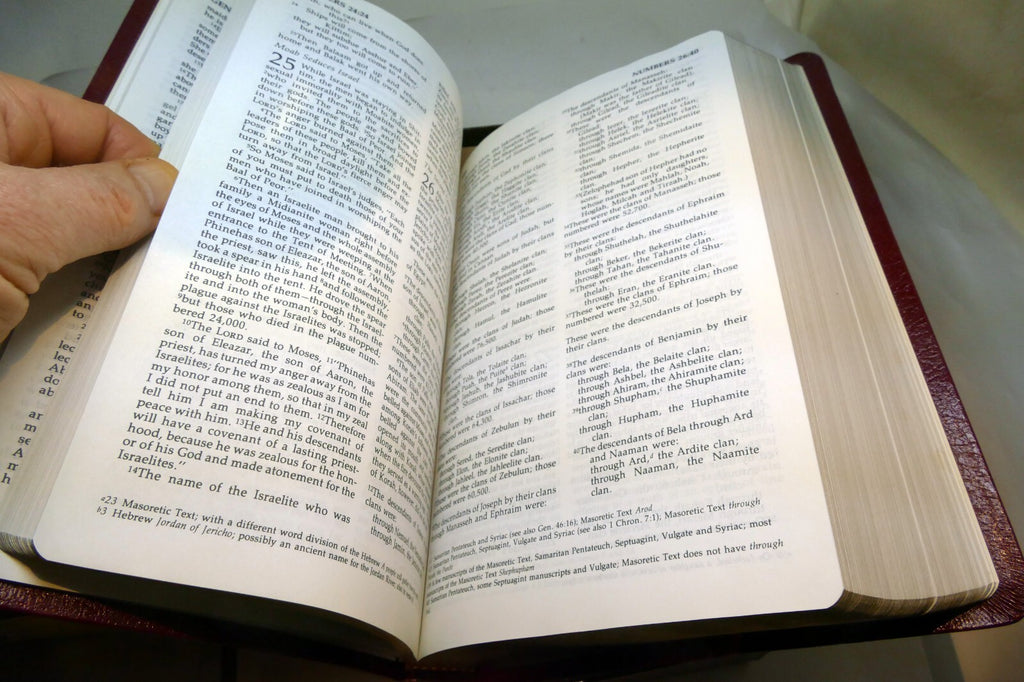 Holy Bible New International Version With Red Letter 1983 ninth print