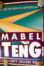Mabel teng poster for community college board san francisco chinatown