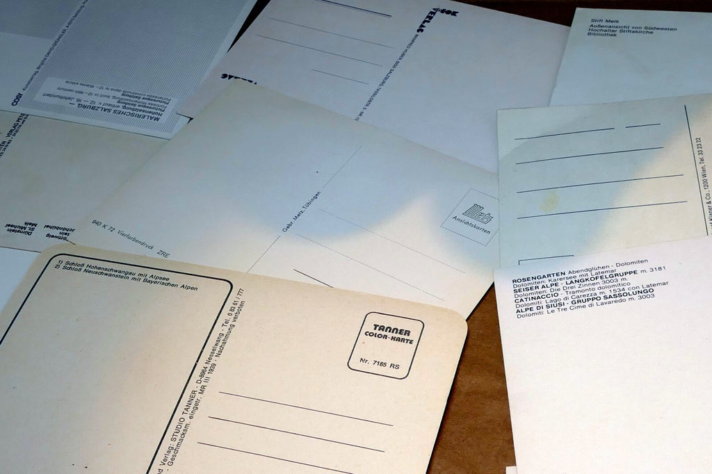 Germany Unposted Postcard Lot pack of 13 Landscapes Towns Castles 1980's