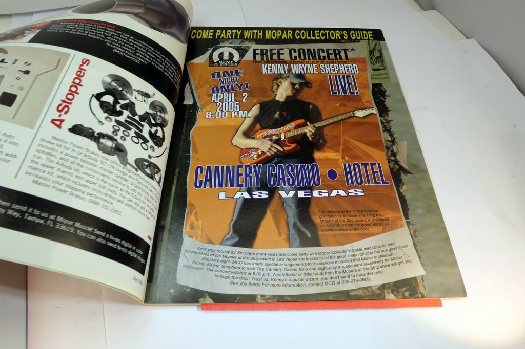 MOPAR Muscle Magazine May 2005 Charger , 446 Cubers 600 HP Pump Gas