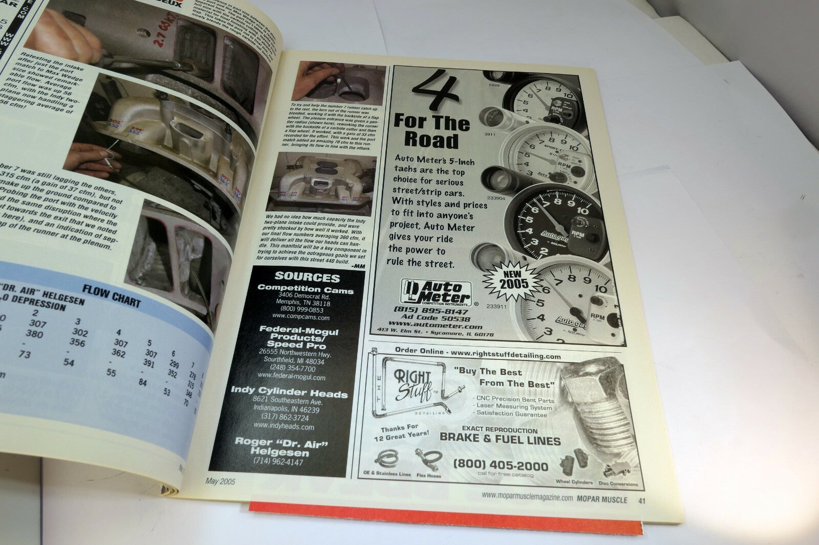 MOPAR Muscle Magazine May 2005 Charger , 446 Cubers 600 HP Pump Gas