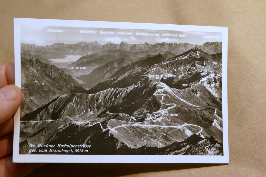 Großglockner - Gr. Glockner Brennkogel Alpine Road postcard Austria - unposted