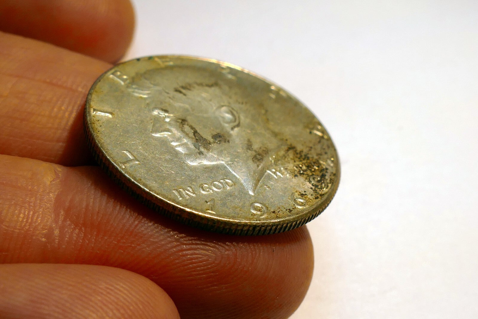 1969 - D Kennedy  half dollar coin US 40 % SILVER 60 % Copper