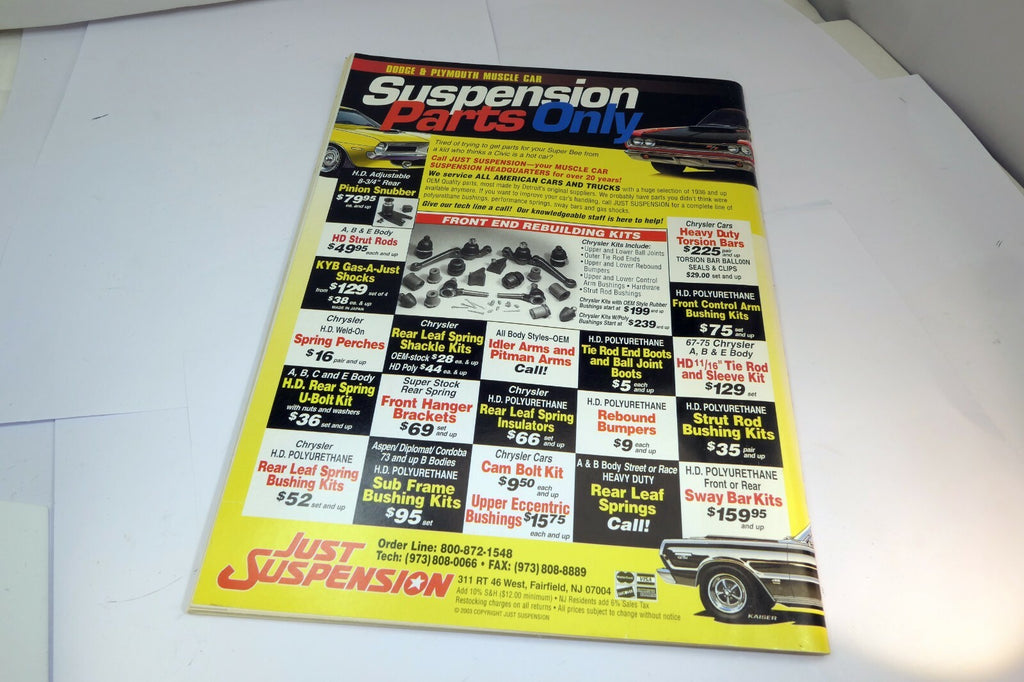 MOPAR Muscle Magazine January 2005 550 HP 440  w/ Exhaust Manifolds