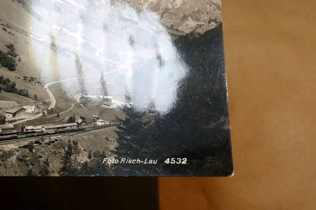 Landen A.A. Risch-Lau  Alps  Austria postcard 1940's  - unposted