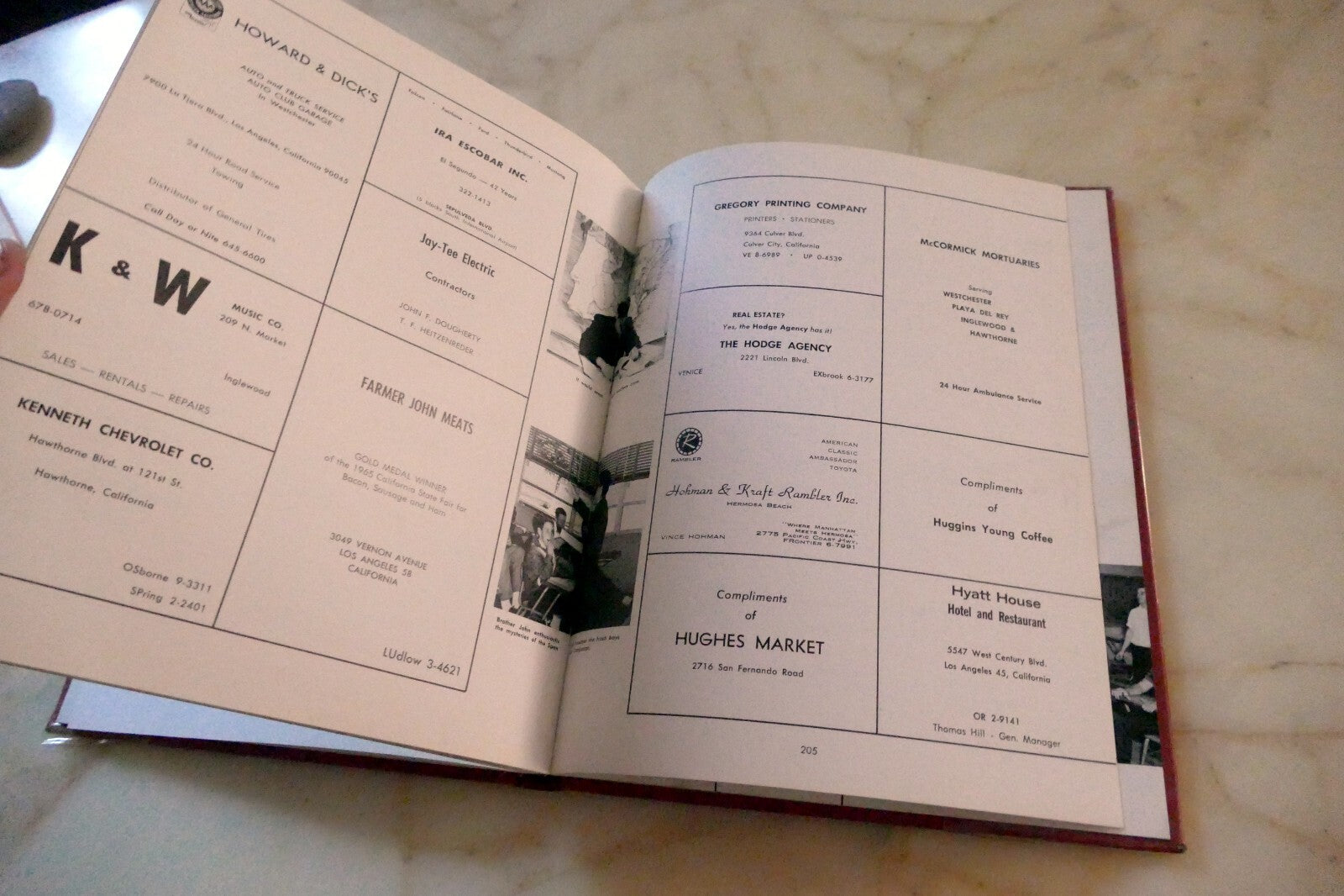 1966 St. Bernard High School Yearbook Voyager Playa del Rey California USA