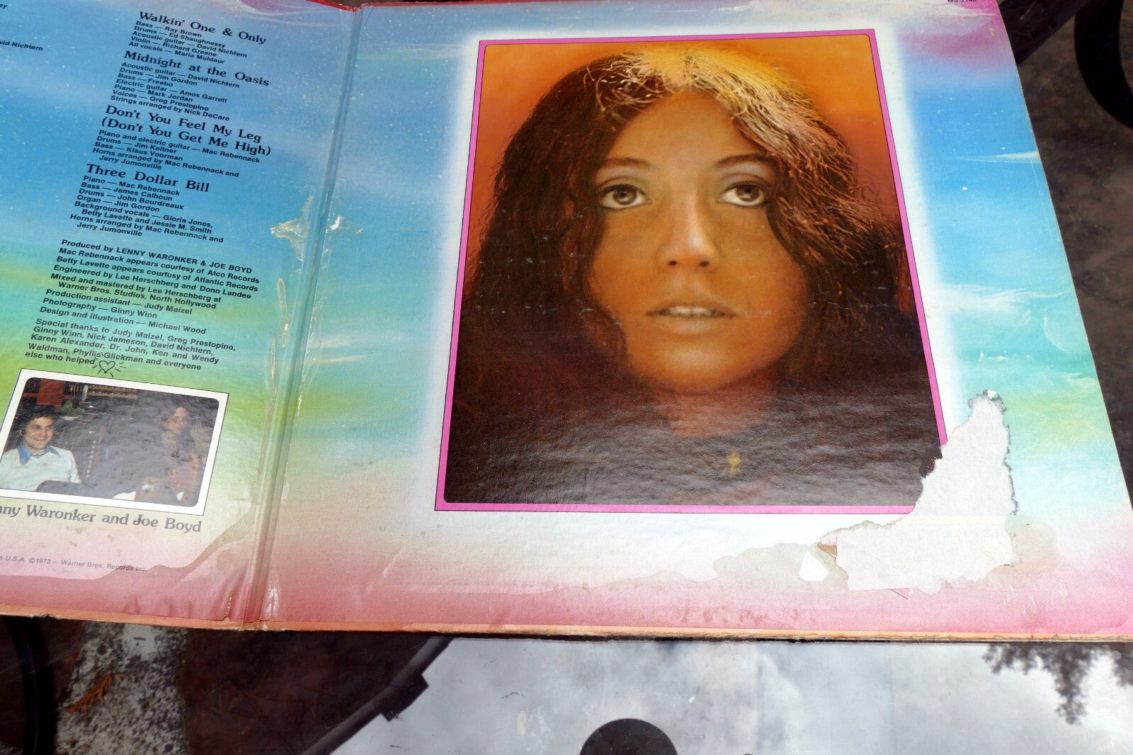 Maria Muldaur Self Titled Record 33 RPM LP  MS  2148 Reprise Gatefold 1973