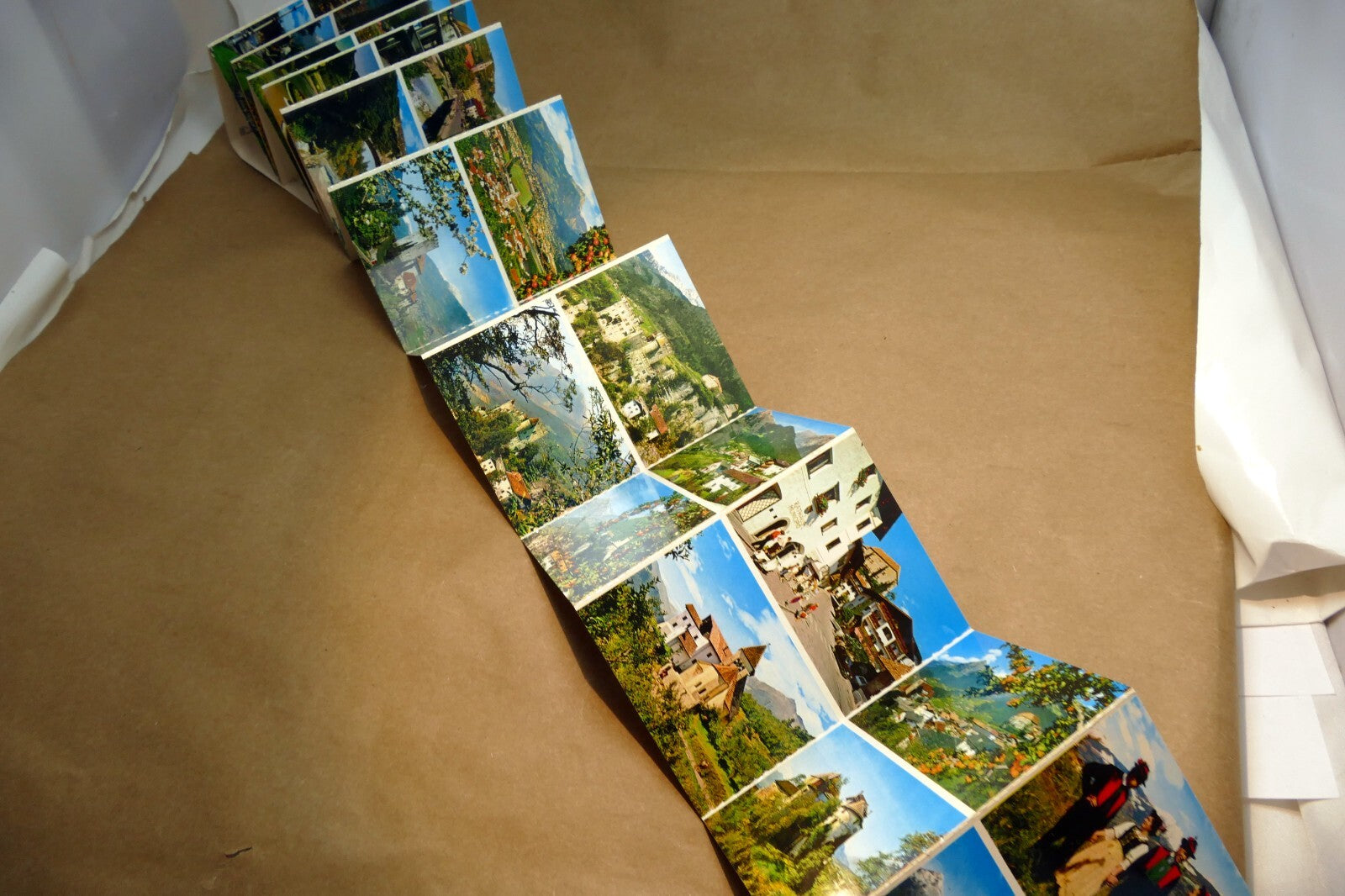 Italy, Merano - MERAN Postcard Book 38 Vedute landscapes panorama Cityscapes
