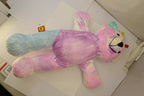 ALEX 14" RAINBOW Bear Plush Polyester Fiber 2006 colorful - USED