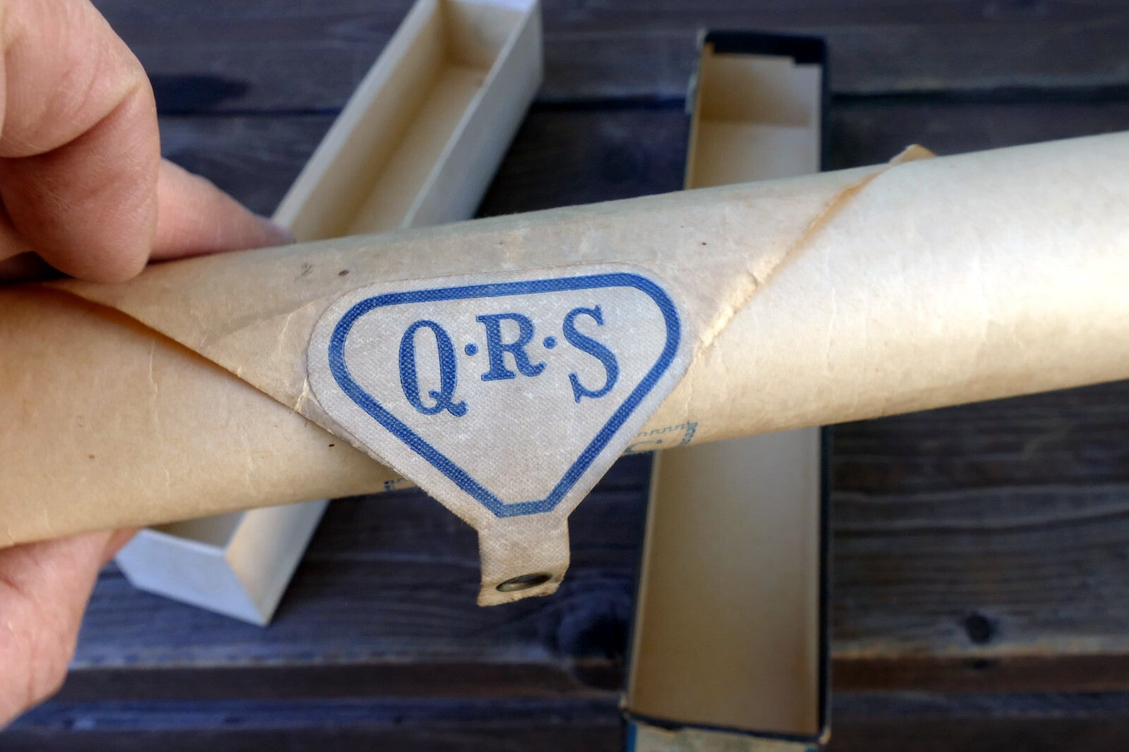 QRS Player Piano Word Roll “I Love You Truly” Lee Roberts # 109 Blue Bird Balads