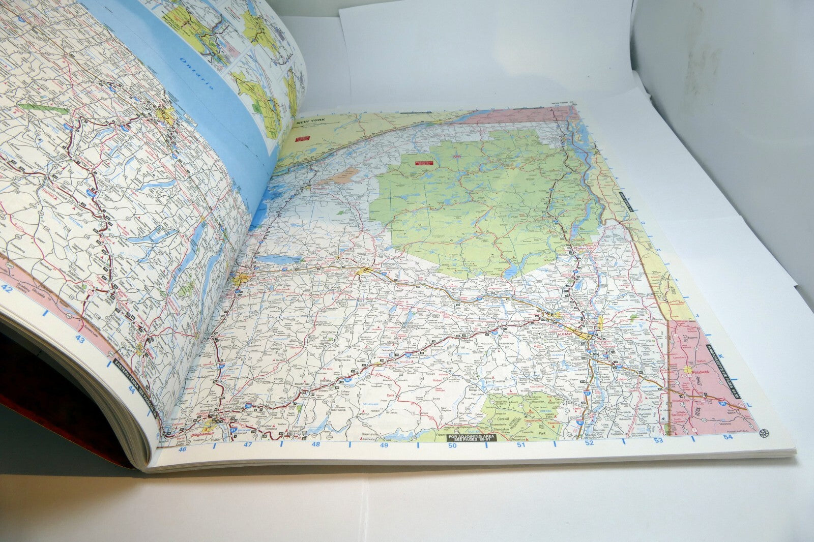 AAA North America Road Atlas 1997 United States Canada Large Map 150 pages