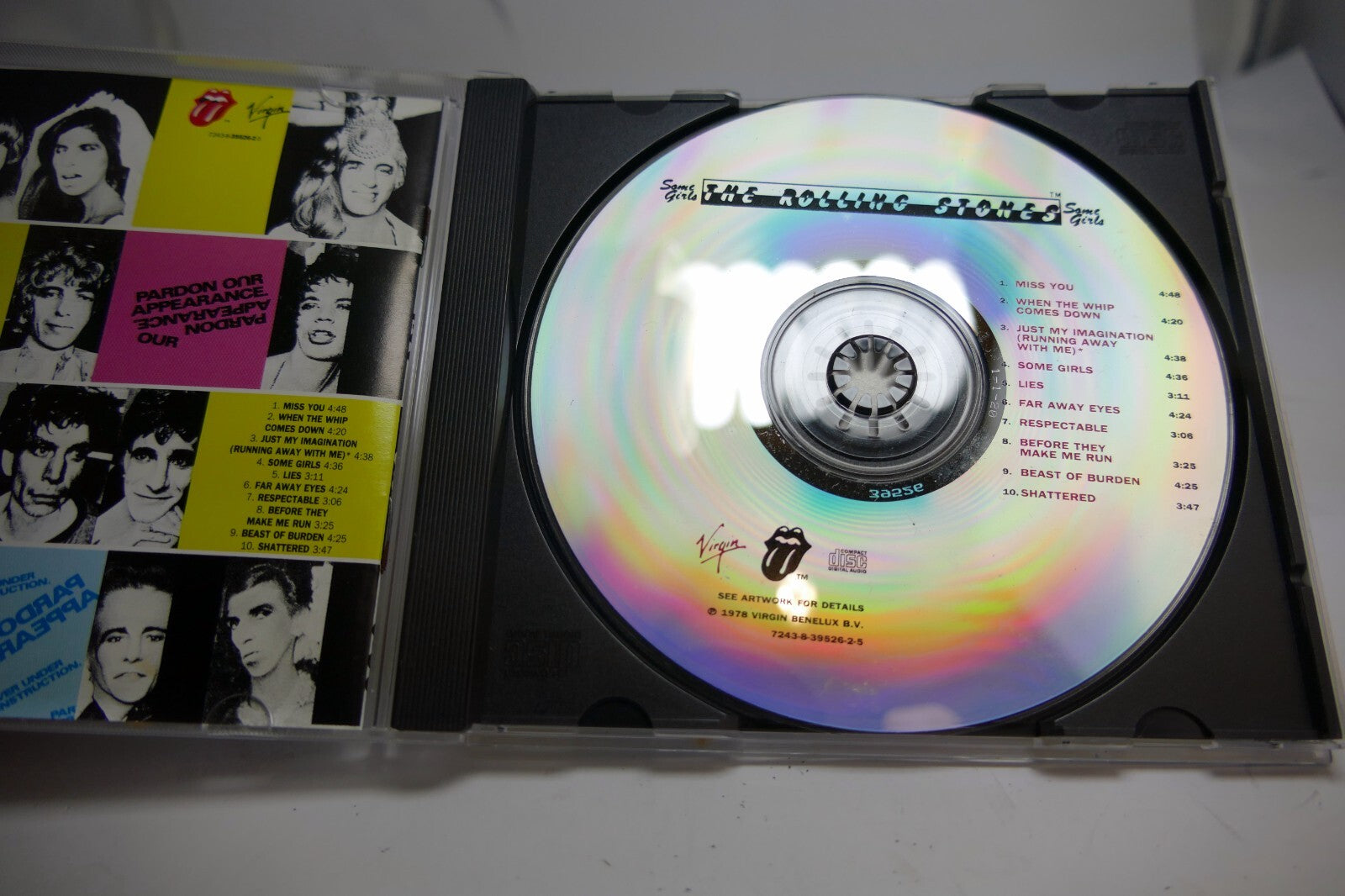 Some Girls by The Rolling Stones (CD, Jul-1994, Virgin) USA 7243-8-39526-2-5
